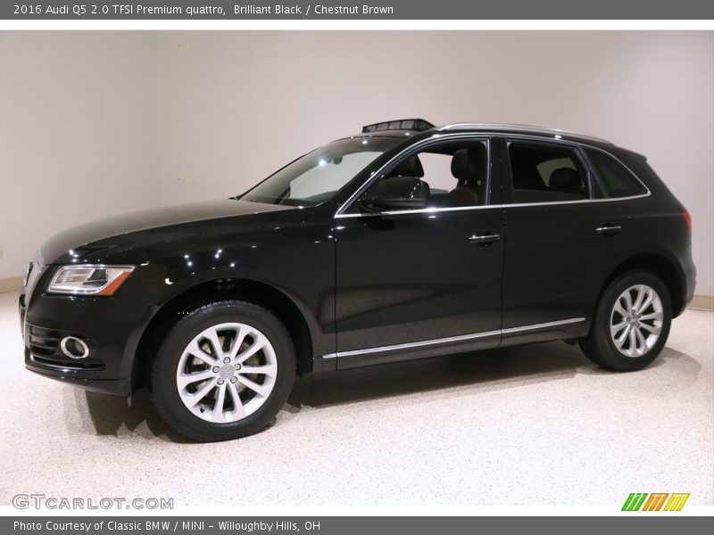 Brilliant Black / Chestnut Brown 2016 Audi Q5 2.0 TFSI Premium quattro