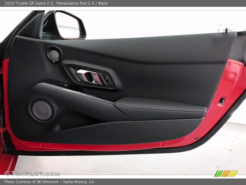 Door Panel of 2020 GR Supra 3.0