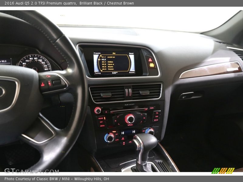 Brilliant Black / Chestnut Brown 2016 Audi Q5 2.0 TFSI Premium quattro