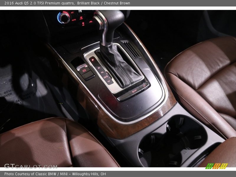 Brilliant Black / Chestnut Brown 2016 Audi Q5 2.0 TFSI Premium quattro