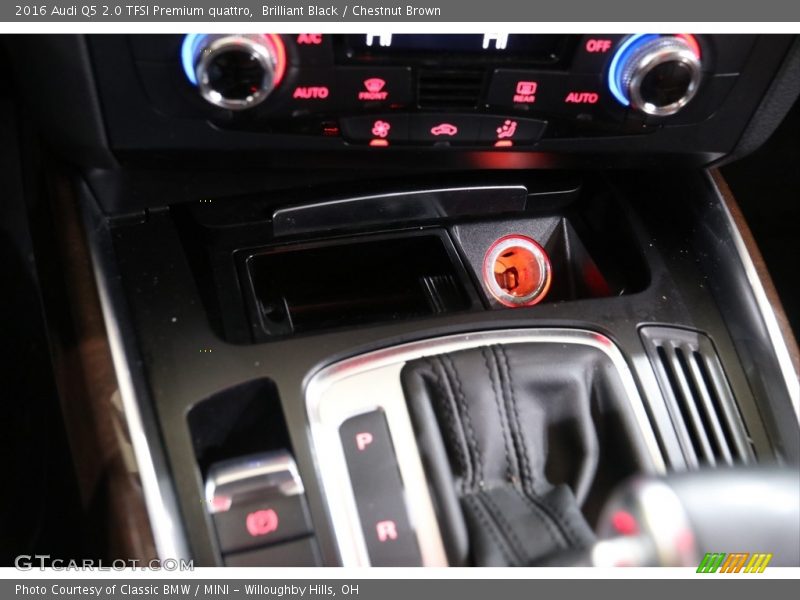 Brilliant Black / Chestnut Brown 2016 Audi Q5 2.0 TFSI Premium quattro