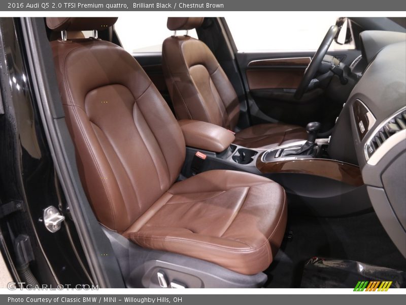 Brilliant Black / Chestnut Brown 2016 Audi Q5 2.0 TFSI Premium quattro