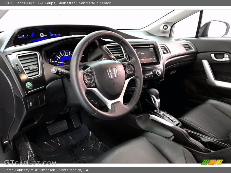 Dashboard of 2015 Civic EX-L Coupe