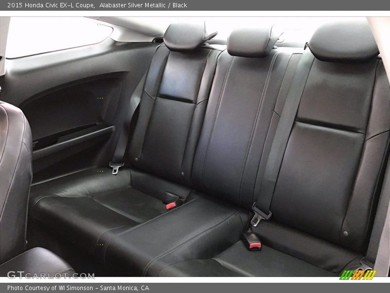 Rear Seat of 2015 Civic EX-L Coupe