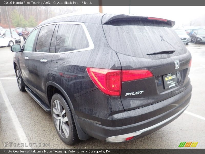 Crystal Black Pearl / Black 2016 Honda Pilot Touring AWD