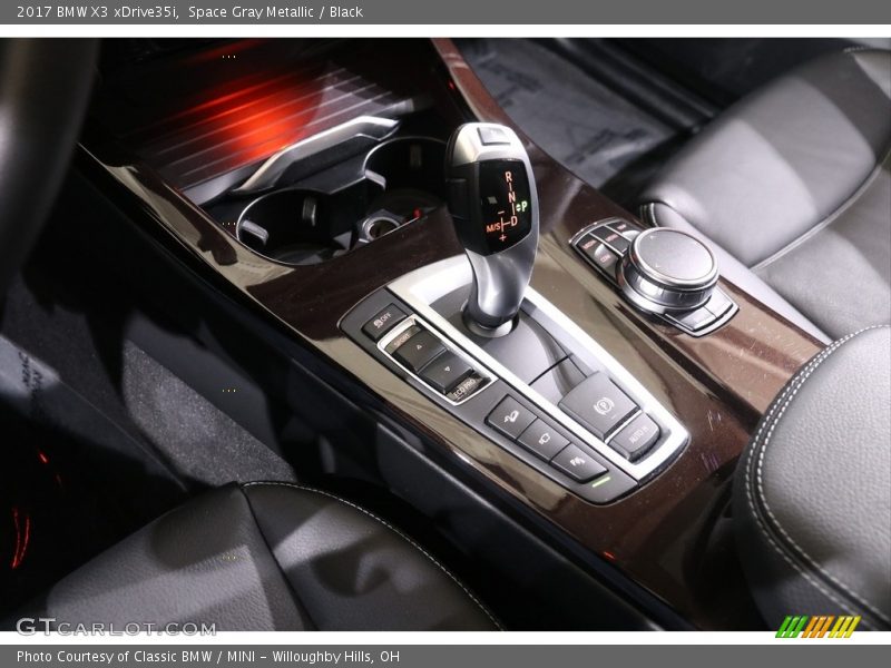 Space Gray Metallic / Black 2017 BMW X3 xDrive35i