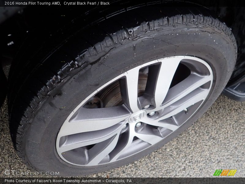 Crystal Black Pearl / Black 2016 Honda Pilot Touring AWD