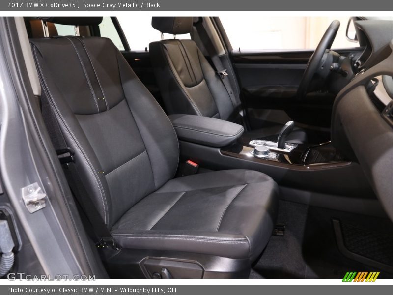 Space Gray Metallic / Black 2017 BMW X3 xDrive35i