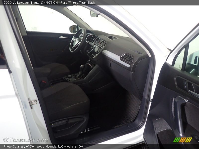 Pure White / Titan Black 2020 Volkswagen Tiguan S 4MOTION