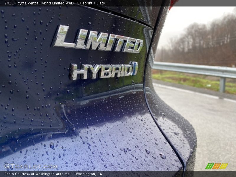 Blueprint / Black 2021 Toyota Venza Hybrid Limited AWD