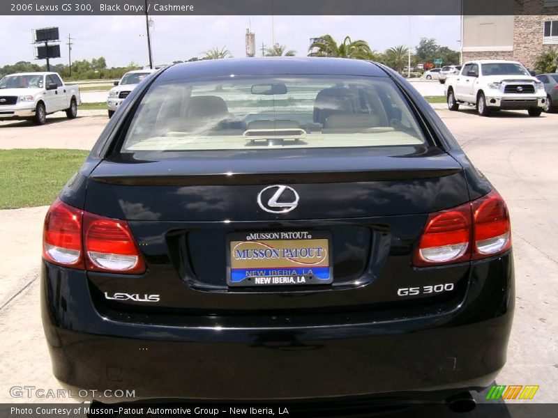 Black Onyx / Cashmere 2006 Lexus GS 300