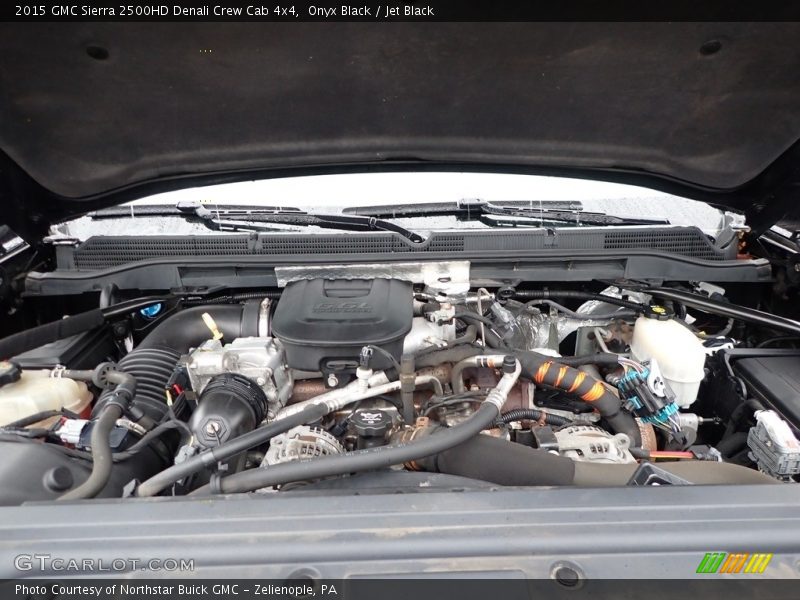 Onyx Black / Jet Black 2015 GMC Sierra 2500HD Denali Crew Cab 4x4