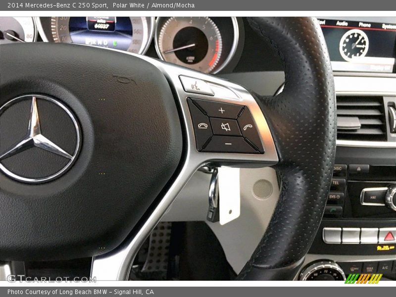 Polar White / Almond/Mocha 2014 Mercedes-Benz C 250 Sport