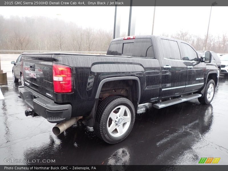 Onyx Black / Jet Black 2015 GMC Sierra 2500HD Denali Crew Cab 4x4