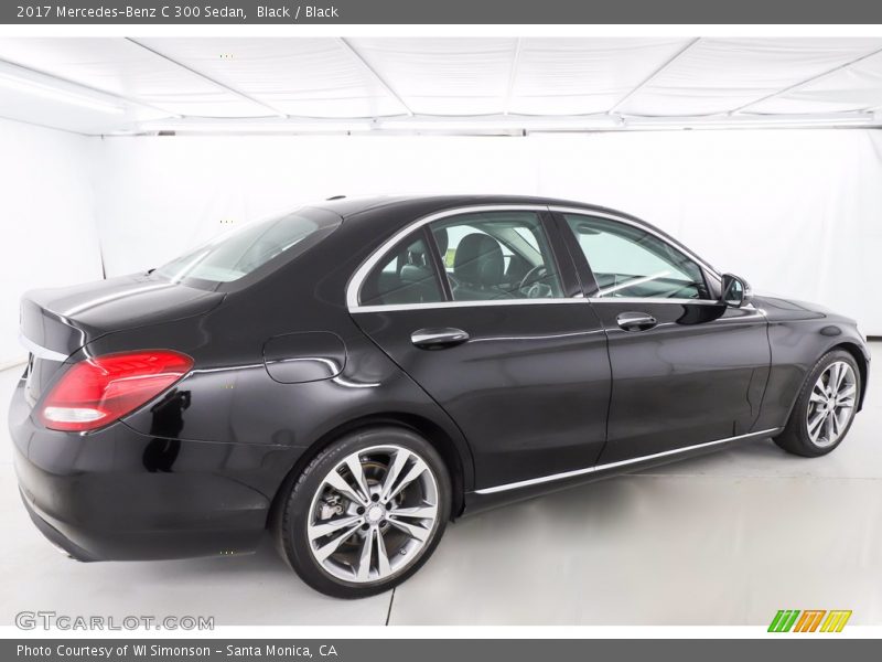 Black / Black 2017 Mercedes-Benz C 300 Sedan