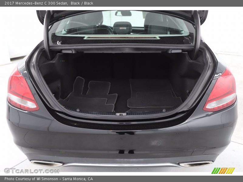 Black / Black 2017 Mercedes-Benz C 300 Sedan