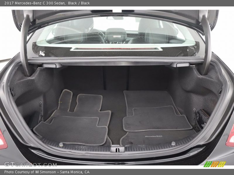 Black / Black 2017 Mercedes-Benz C 300 Sedan