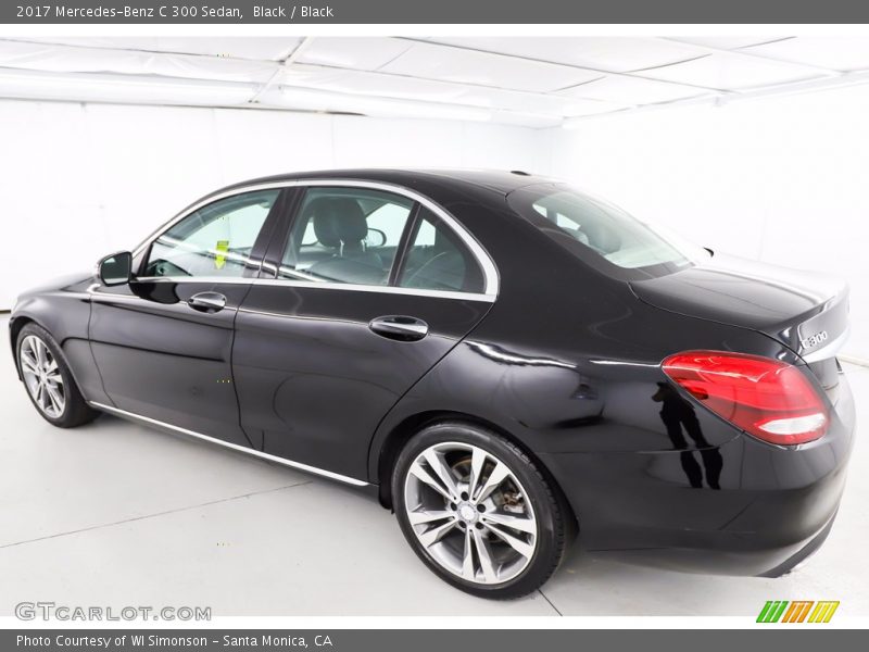 Black / Black 2017 Mercedes-Benz C 300 Sedan
