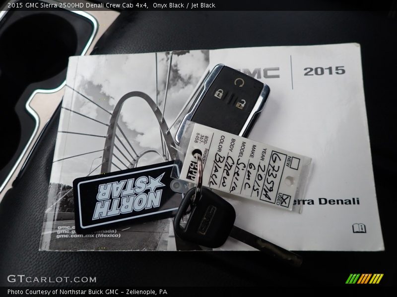 Onyx Black / Jet Black 2015 GMC Sierra 2500HD Denali Crew Cab 4x4