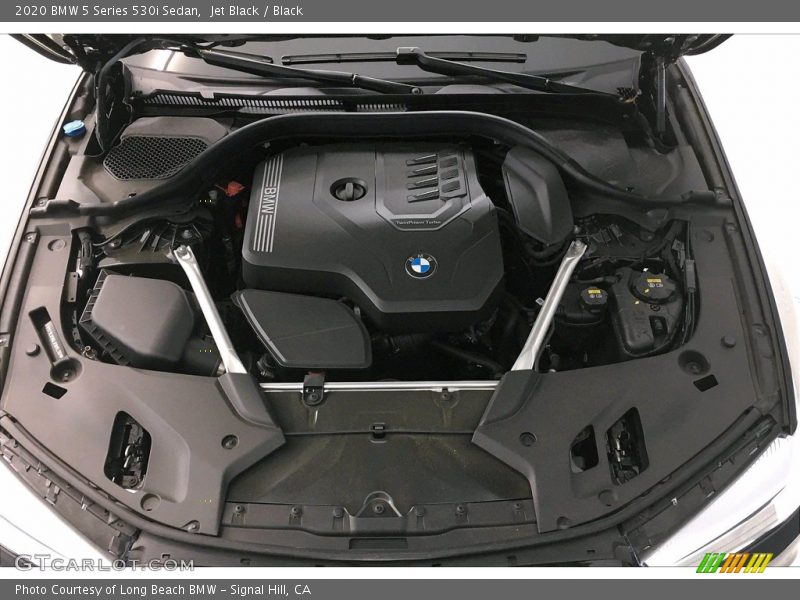 Jet Black / Black 2020 BMW 5 Series 530i Sedan