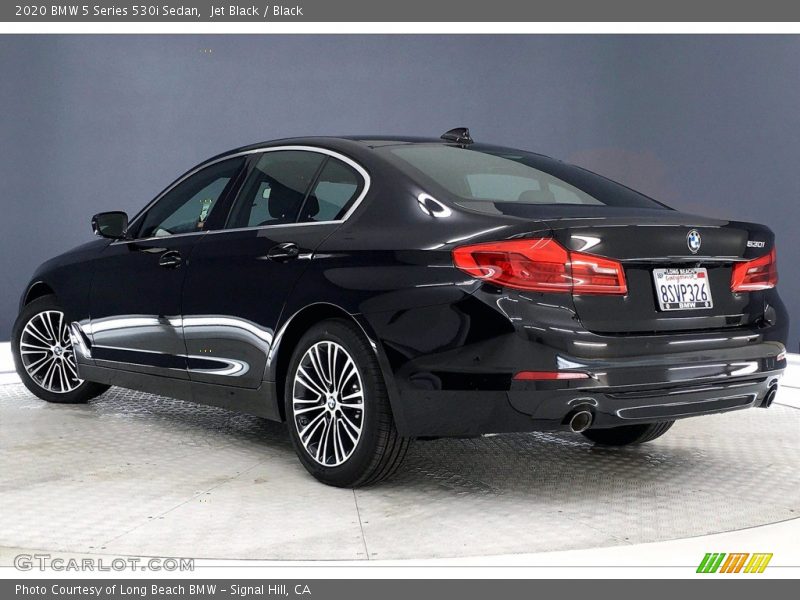 Jet Black / Black 2020 BMW 5 Series 530i Sedan