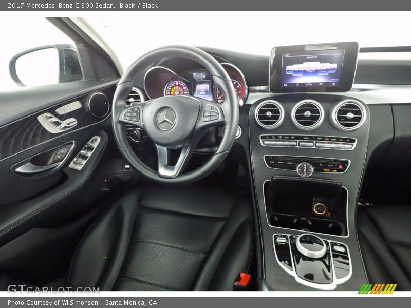 Black / Black 2017 Mercedes-Benz C 300 Sedan