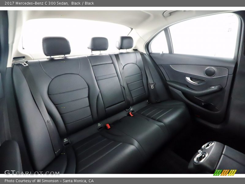 Black / Black 2017 Mercedes-Benz C 300 Sedan