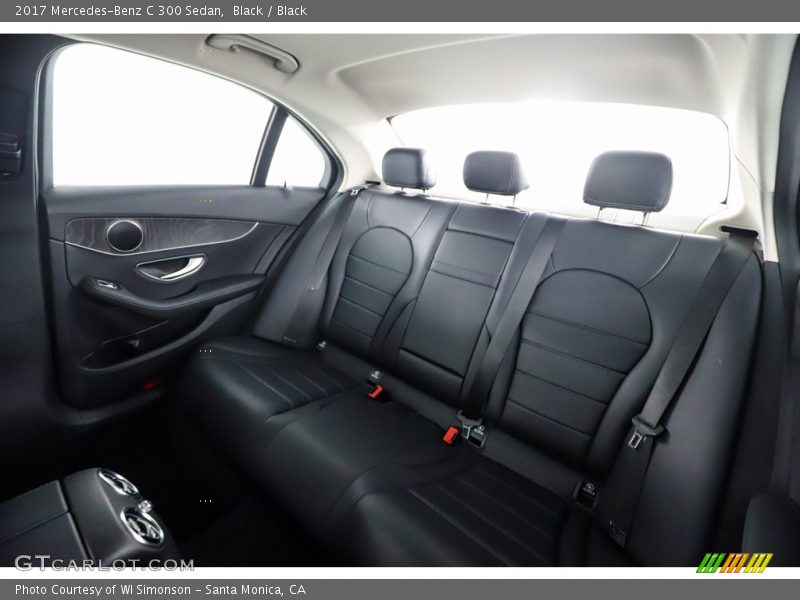 Black / Black 2017 Mercedes-Benz C 300 Sedan