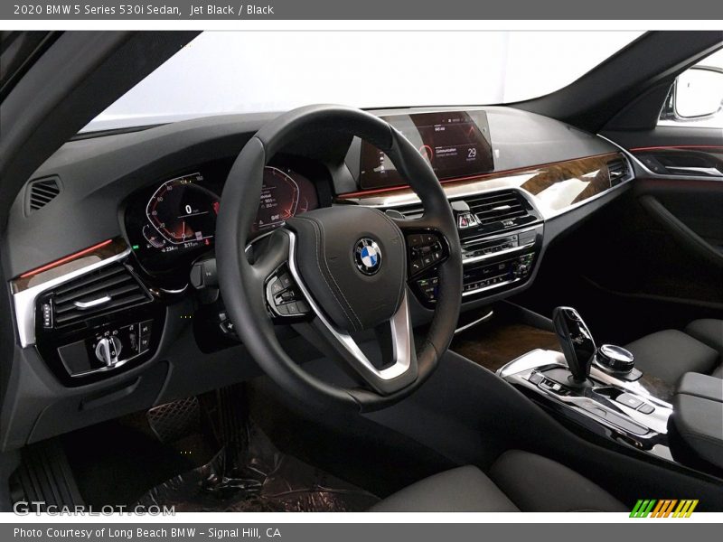 Jet Black / Black 2020 BMW 5 Series 530i Sedan
