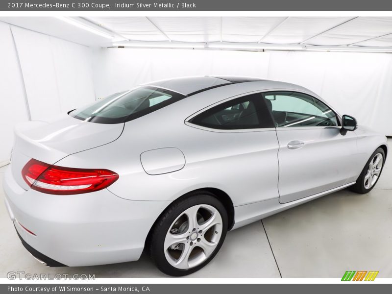 Iridium Silver Metallic / Black 2017 Mercedes-Benz C 300 Coupe
