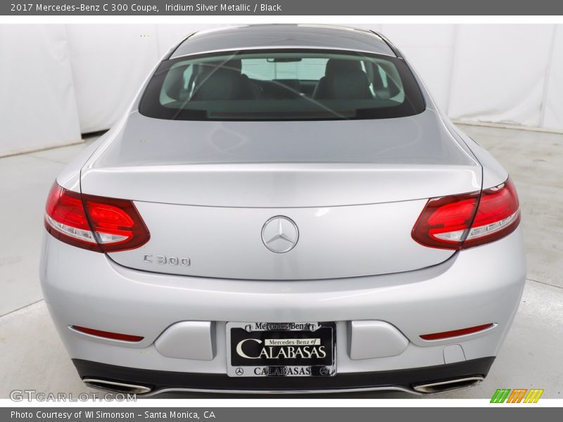 Iridium Silver Metallic / Black 2017 Mercedes-Benz C 300 Coupe