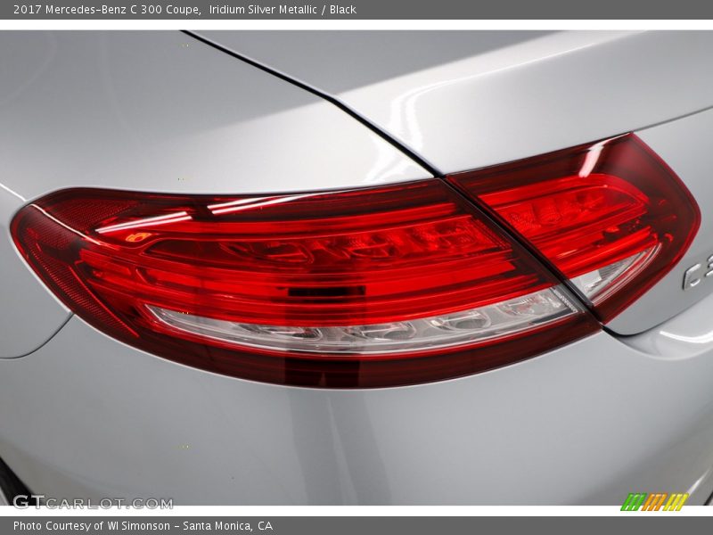 Iridium Silver Metallic / Black 2017 Mercedes-Benz C 300 Coupe
