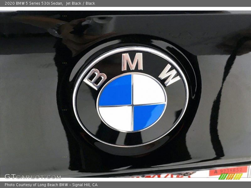 Jet Black / Black 2020 BMW 5 Series 530i Sedan