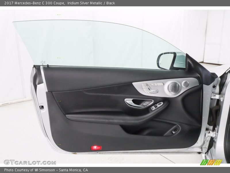 Iridium Silver Metallic / Black 2017 Mercedes-Benz C 300 Coupe