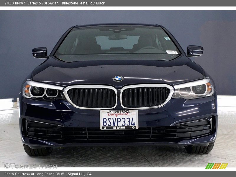 Bluestone Metallic / Black 2020 BMW 5 Series 530i Sedan