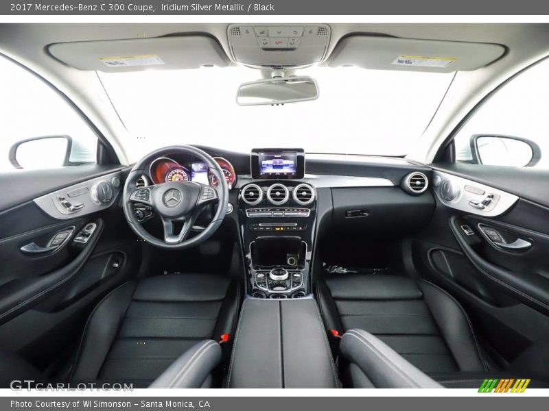 Iridium Silver Metallic / Black 2017 Mercedes-Benz C 300 Coupe