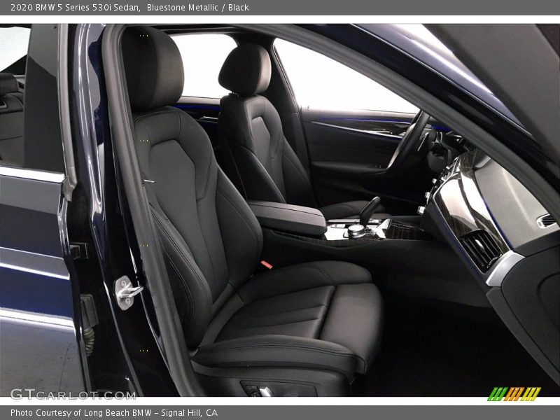 Bluestone Metallic / Black 2020 BMW 5 Series 530i Sedan