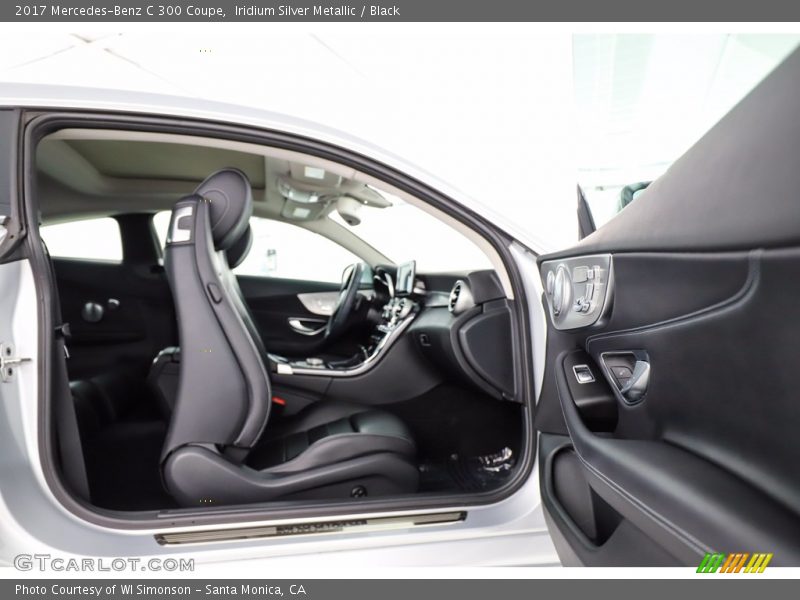 Iridium Silver Metallic / Black 2017 Mercedes-Benz C 300 Coupe