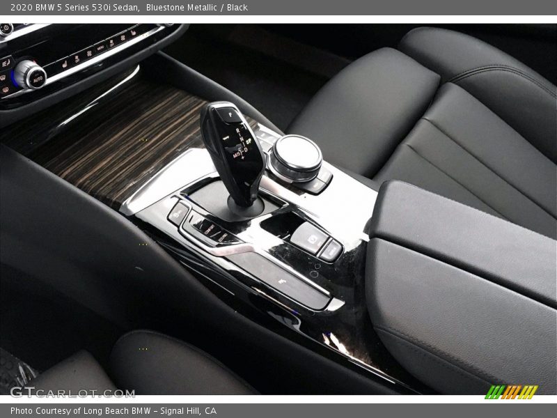 Bluestone Metallic / Black 2020 BMW 5 Series 530i Sedan