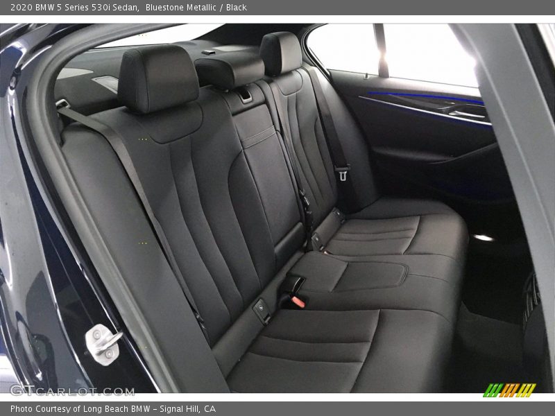 Bluestone Metallic / Black 2020 BMW 5 Series 530i Sedan