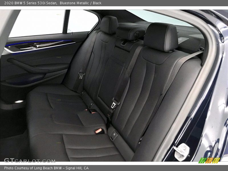 Bluestone Metallic / Black 2020 BMW 5 Series 530i Sedan