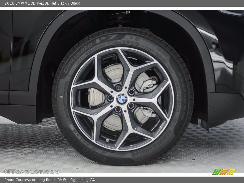 Jet Black / Black 2018 BMW X1 sDrive28i