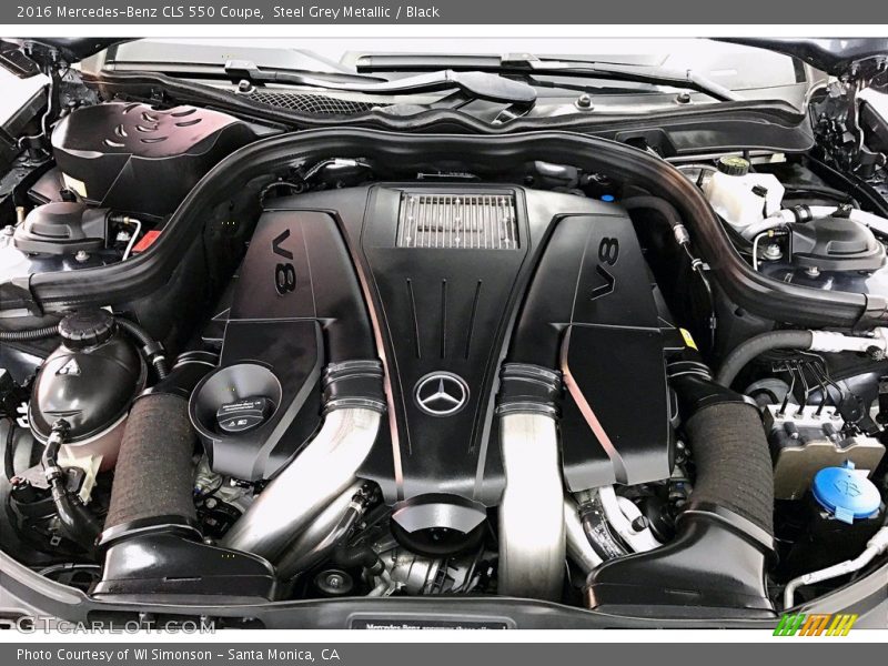  2016 CLS 550 Coupe Engine - 4.7 Liter DI Twin-Turbocharged DOHC 32-Valve VVT V8