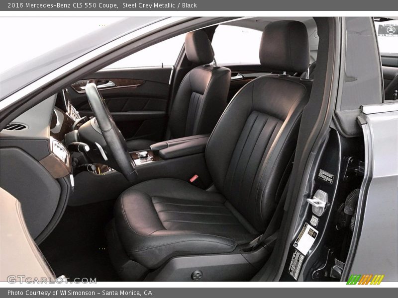 Front Seat of 2016 CLS 550 Coupe