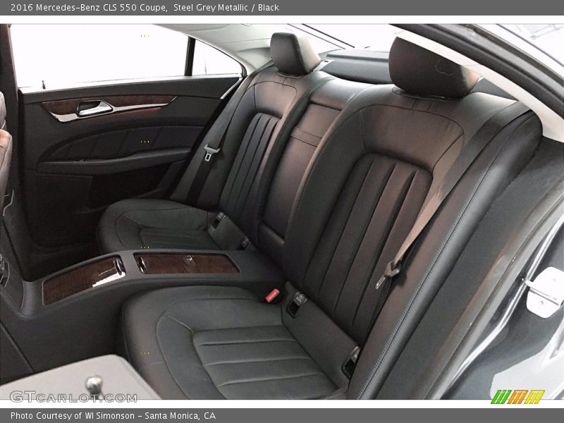 Rear Seat of 2016 CLS 550 Coupe