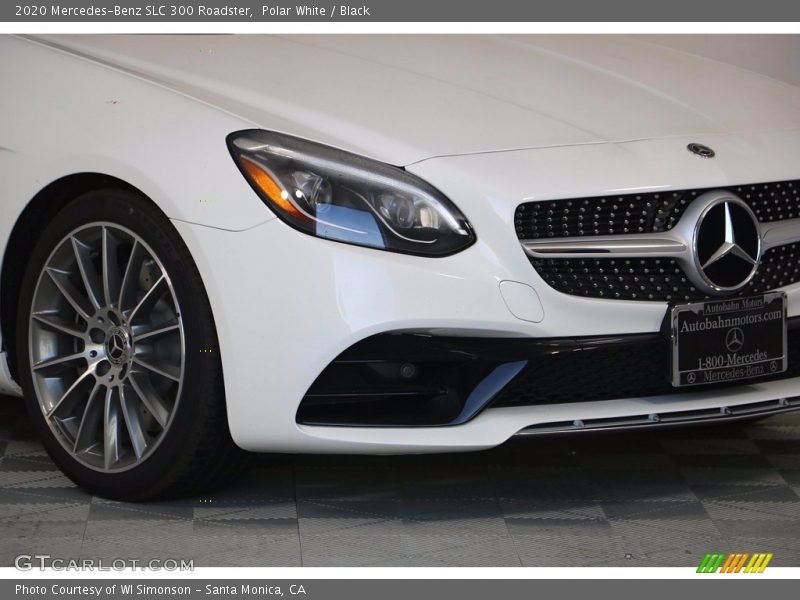 Polar White / Black 2020 Mercedes-Benz SLC 300 Roadster