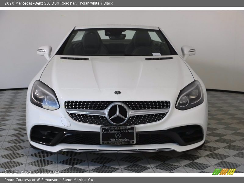 Polar White / Black 2020 Mercedes-Benz SLC 300 Roadster