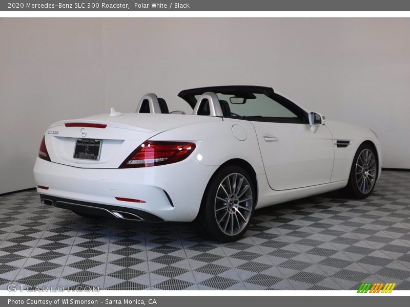 Polar White / Black 2020 Mercedes-Benz SLC 300 Roadster