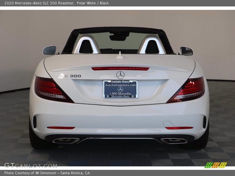 Polar White / Black 2020 Mercedes-Benz SLC 300 Roadster