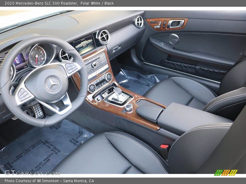 Front Seat of 2020 SLC 300 Roadster